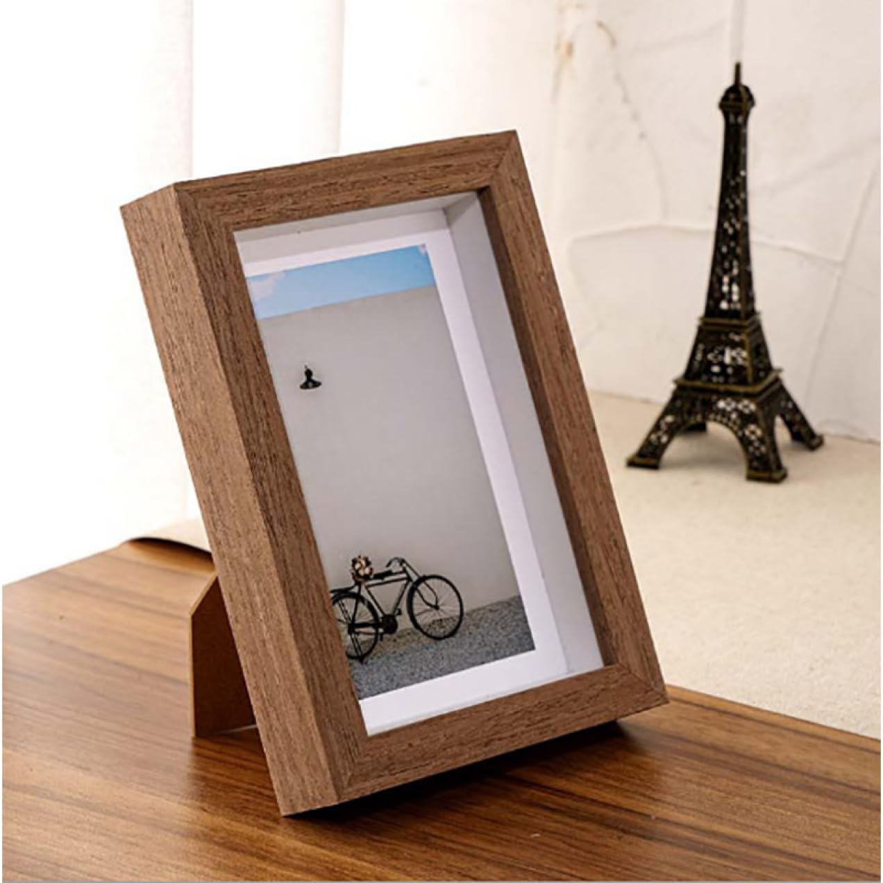 Amazon.co.jp: [XYJP] 木目調のシンプルな写真立て フォトフレーム